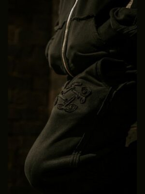 Big Basic Distressed Tracksuit