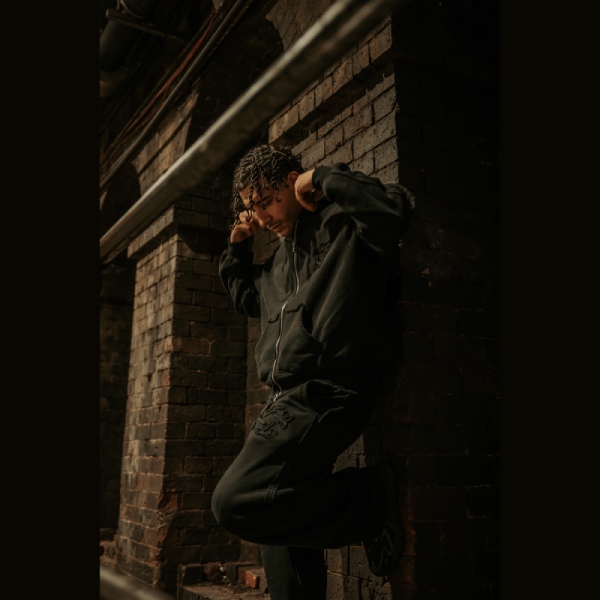 Big Basic Distressed Tracksuit