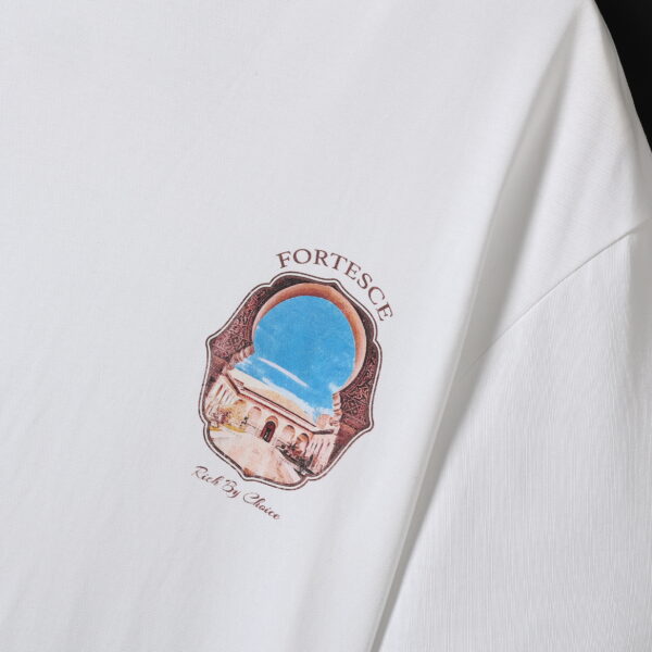 Fortesce Heritage Tee Shirt White - Image 9