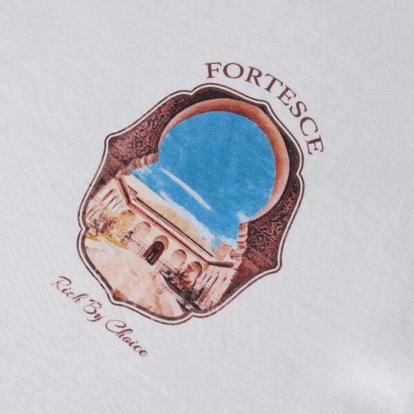 Fortesce Heritage Tee Shirt White - Image 5