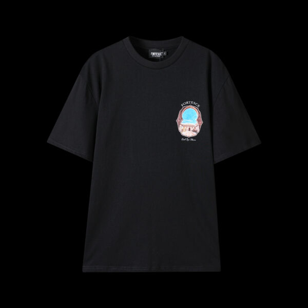 Fortesce Heritage Tee Shirt Black - Image 12