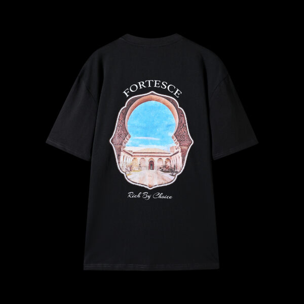 Fortesce Heritage Tee Shirt Black