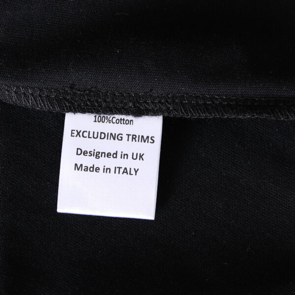 Fortesce Heritage Tee Shirt Black - Image 8