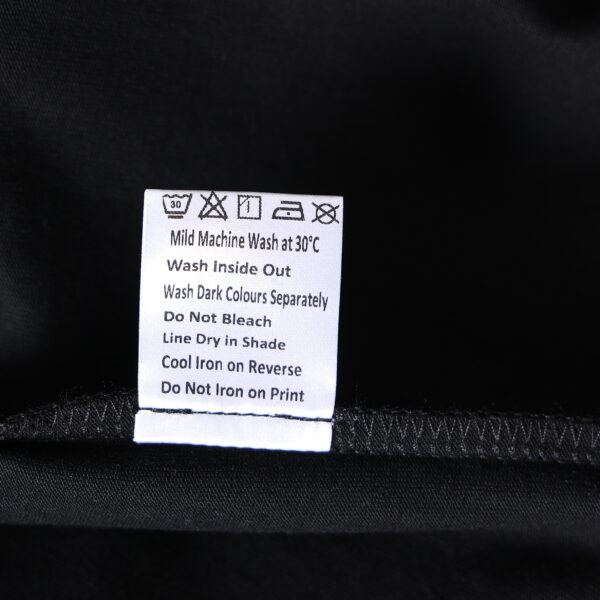 Fortesce Heritage Tee Shirt Black - Image 9