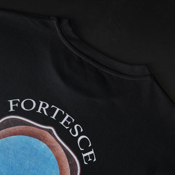 Fortesce Heritage Tee Shirt Black - Image 11