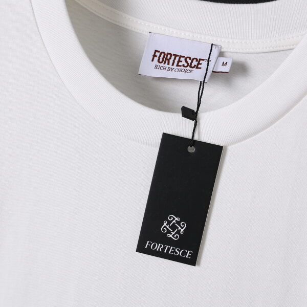 Fortesce Original Racing Tee Shirt White - Image 12