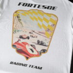 Retro Racing Tee – White Shirt