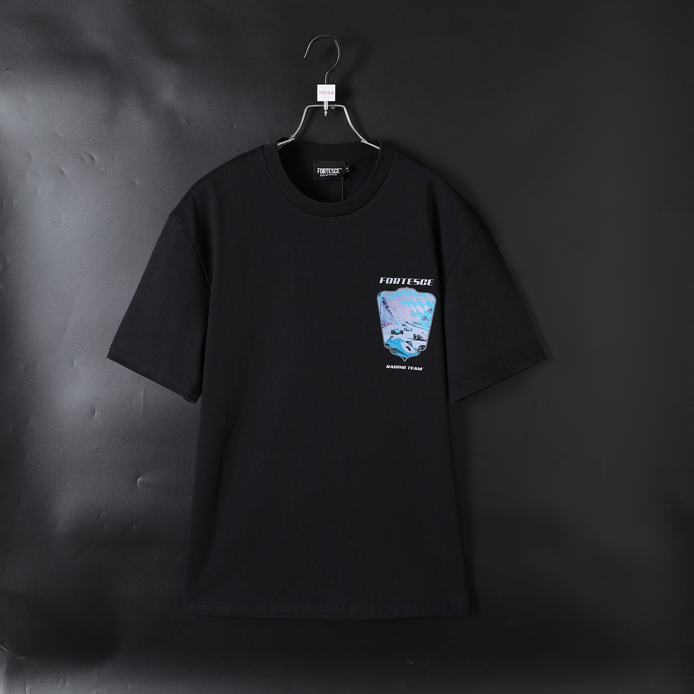 Fortesce Original Racing Tee Black