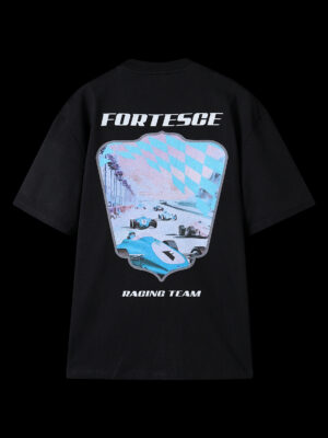Retro Racing Tee – Black Shirt