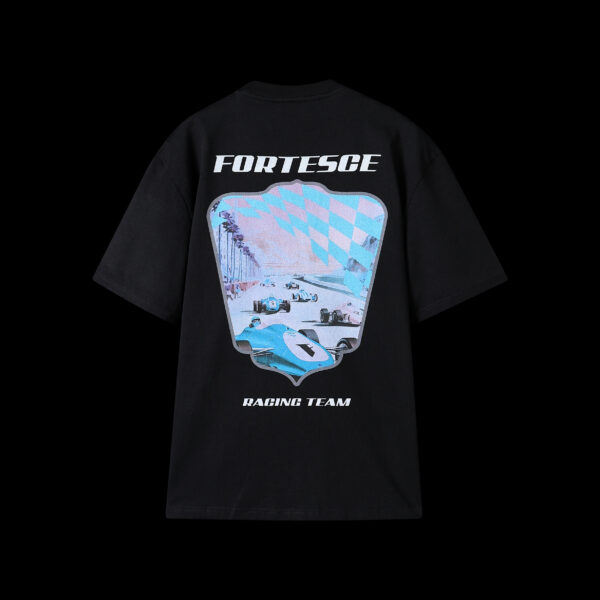 Fortesce Original Racing Tee Shirt Black