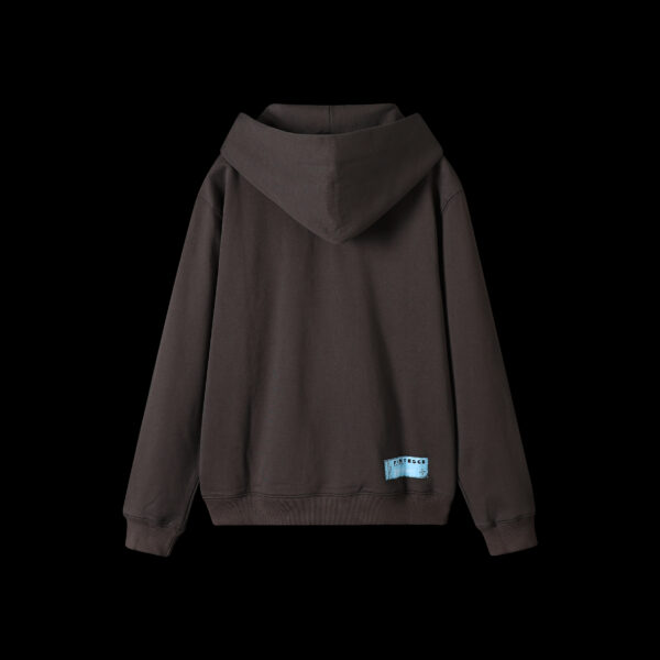 Fortesce Chrome Lux Hoodie Charcoal Grey - Image 5