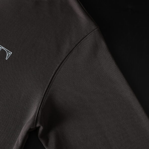 Fortesce Chrome Lux Hoodie Charcoal Grey - Image 10