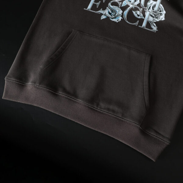 Fortesce Chrome Lux Hoodie Charcoal Grey