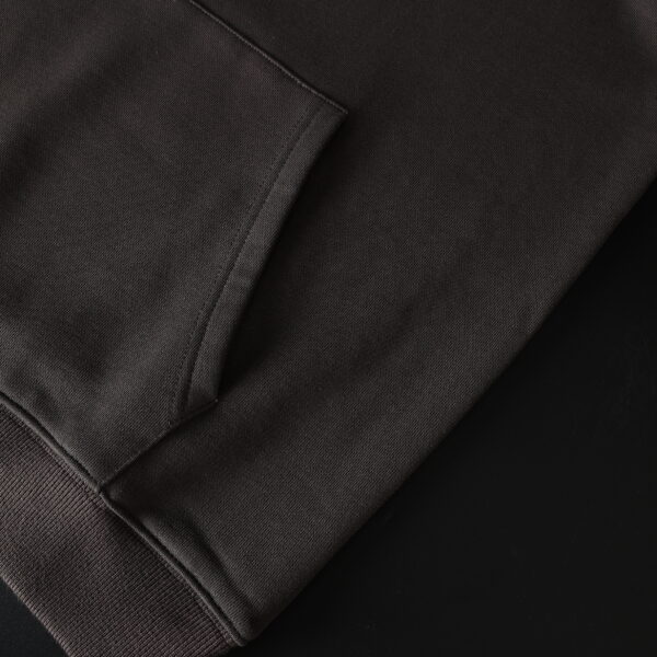 Fortesce Chrome Lux Hoodie Charcoal Grey - Image 12
