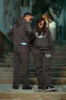 Chrome Lux Joggers Charcoal Grey