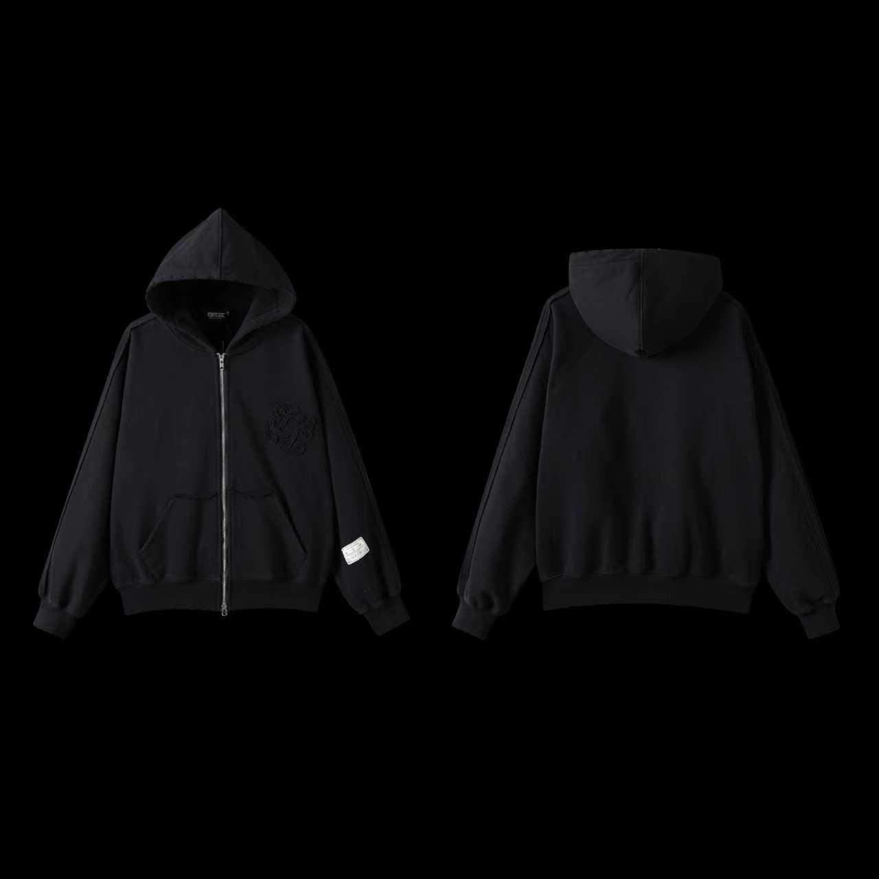 Big Basic Distressed Hoodie