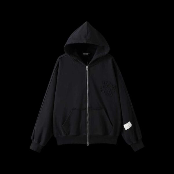 Big Basic Distressed Hoodie