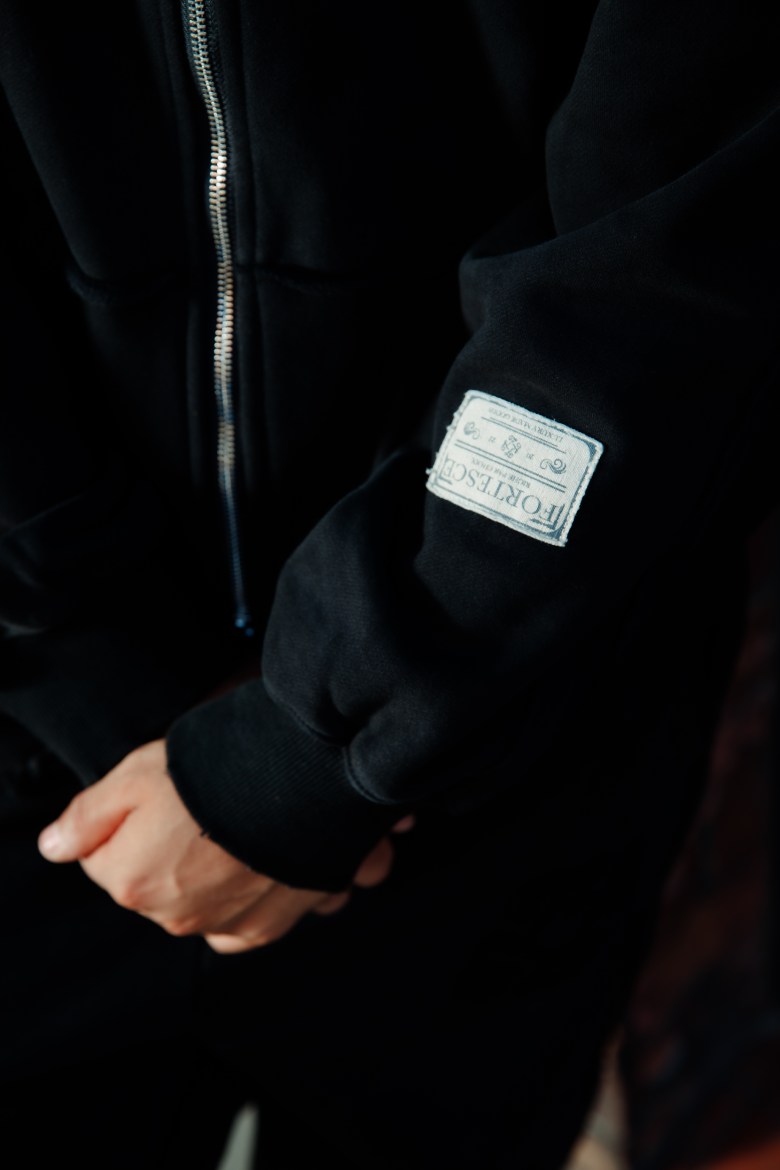 Big Basic Distressed Hoodie