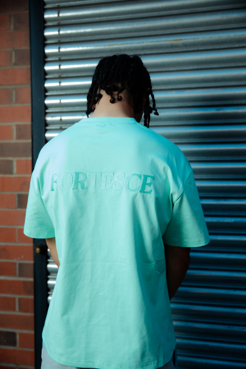 Teal Big Basic Tee