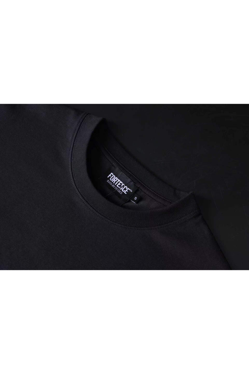 Black Big Basic Tee