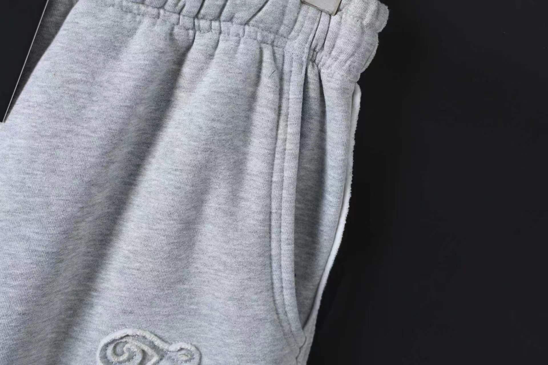 Grey Big Basic Shorts